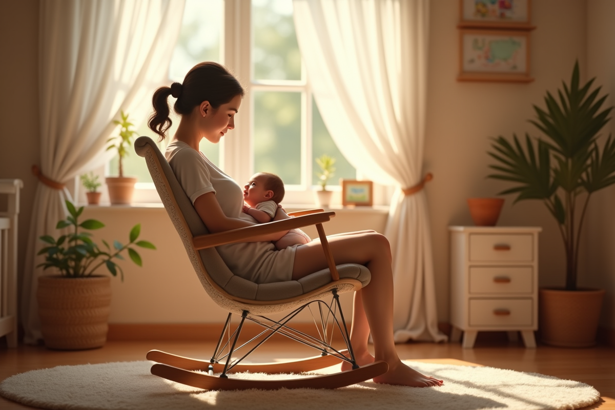 L’âge idéal pour cesser de bercer son bébé jusqu’au sommeil
