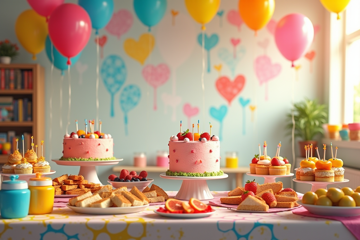Idées de buffet idéal pour un anniversaire d’enfant