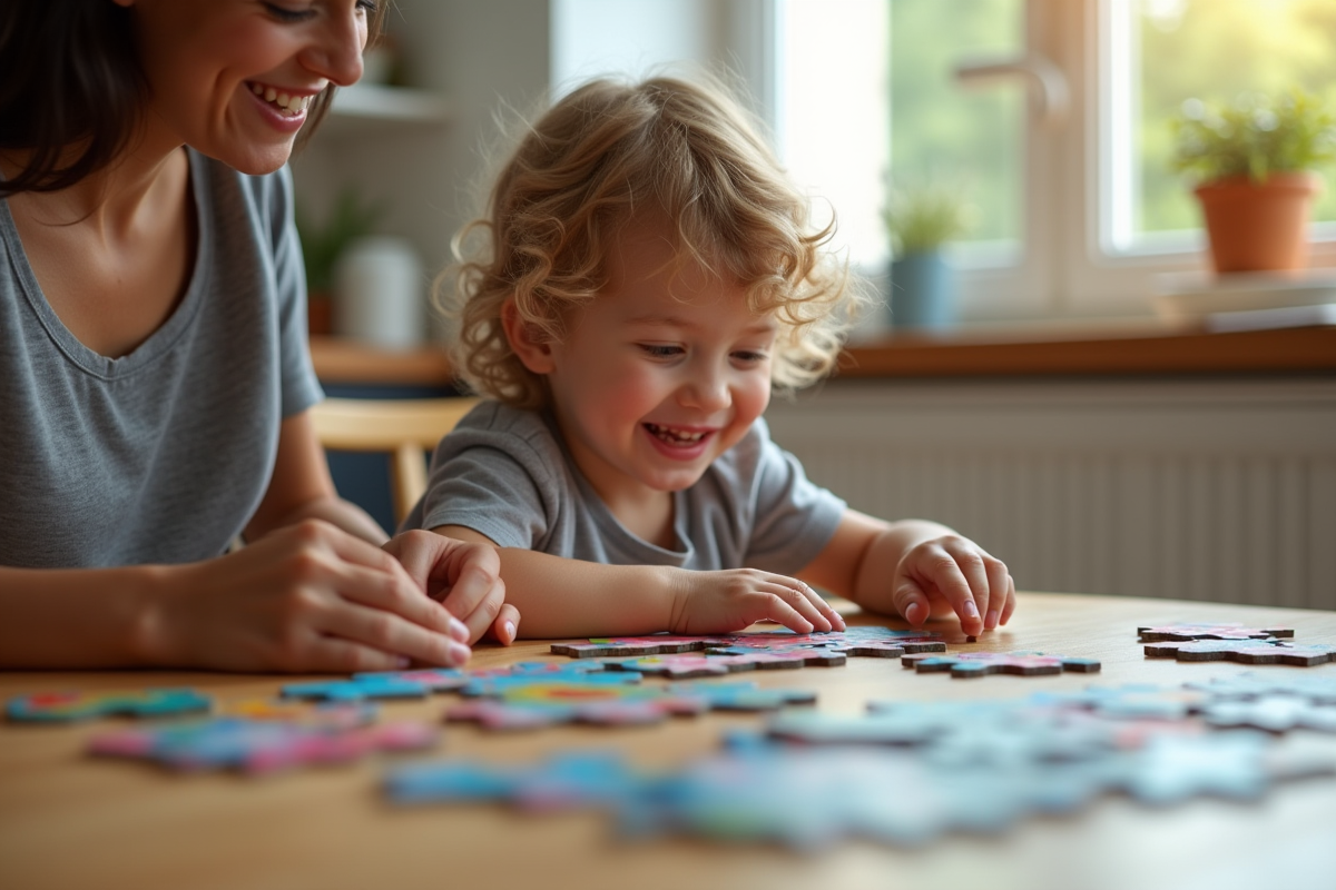 Âge recommandé pour un puzzle de 48 pièces : critères de sélection