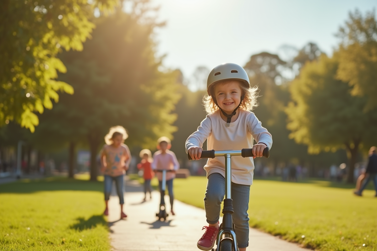 Impact des trottinettes sur la santé des enfants : avantages et risques