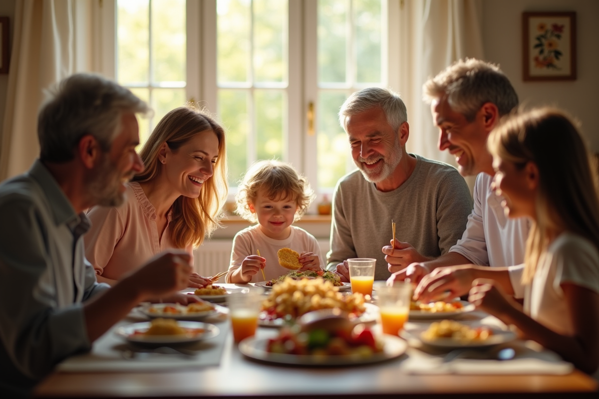 L’élément clé d’une famille heureuse et équilibrée